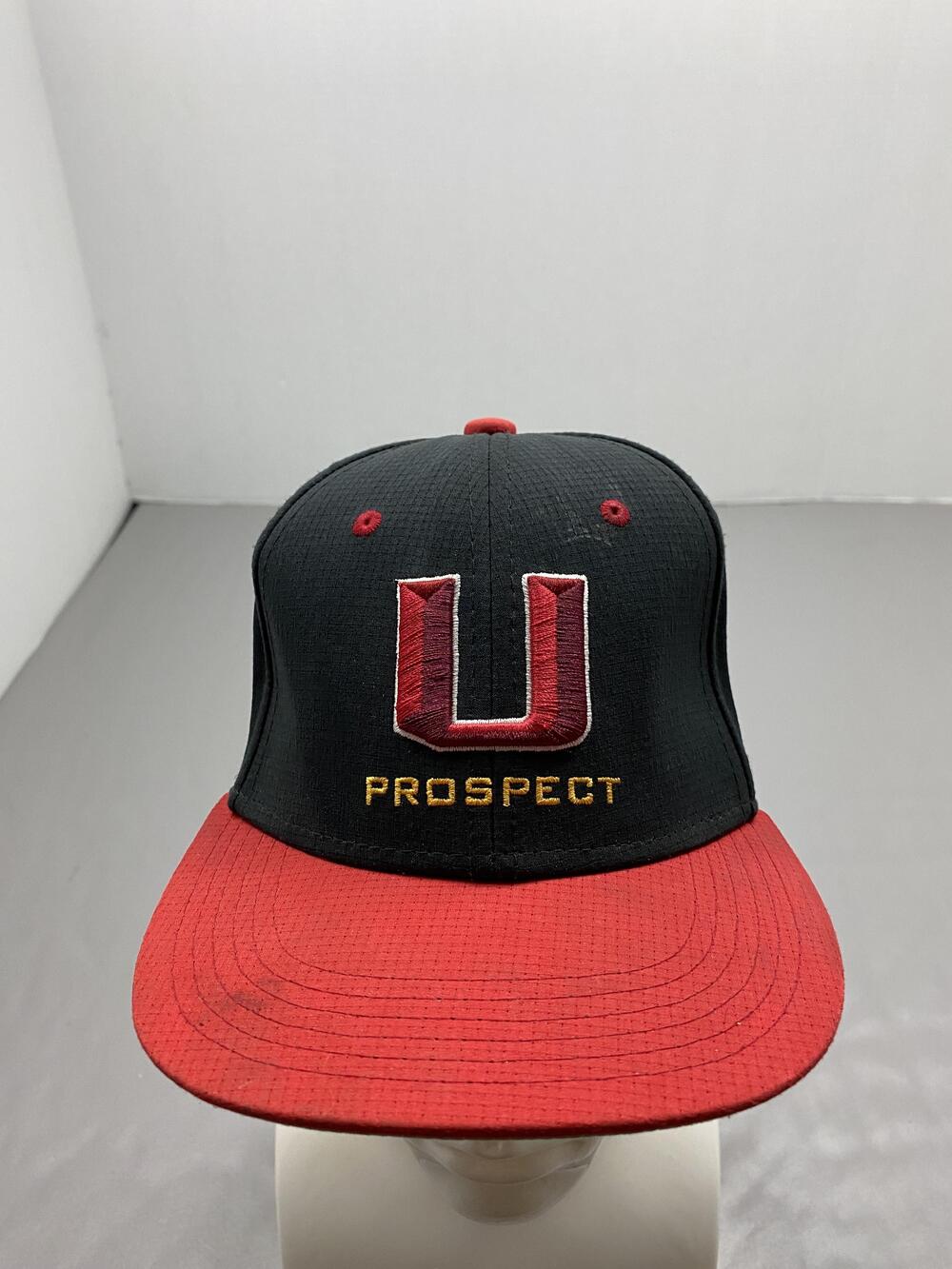Under Armour Hat Cap Fitted Mens X-Small Black Twill Polyester Baseball Cap